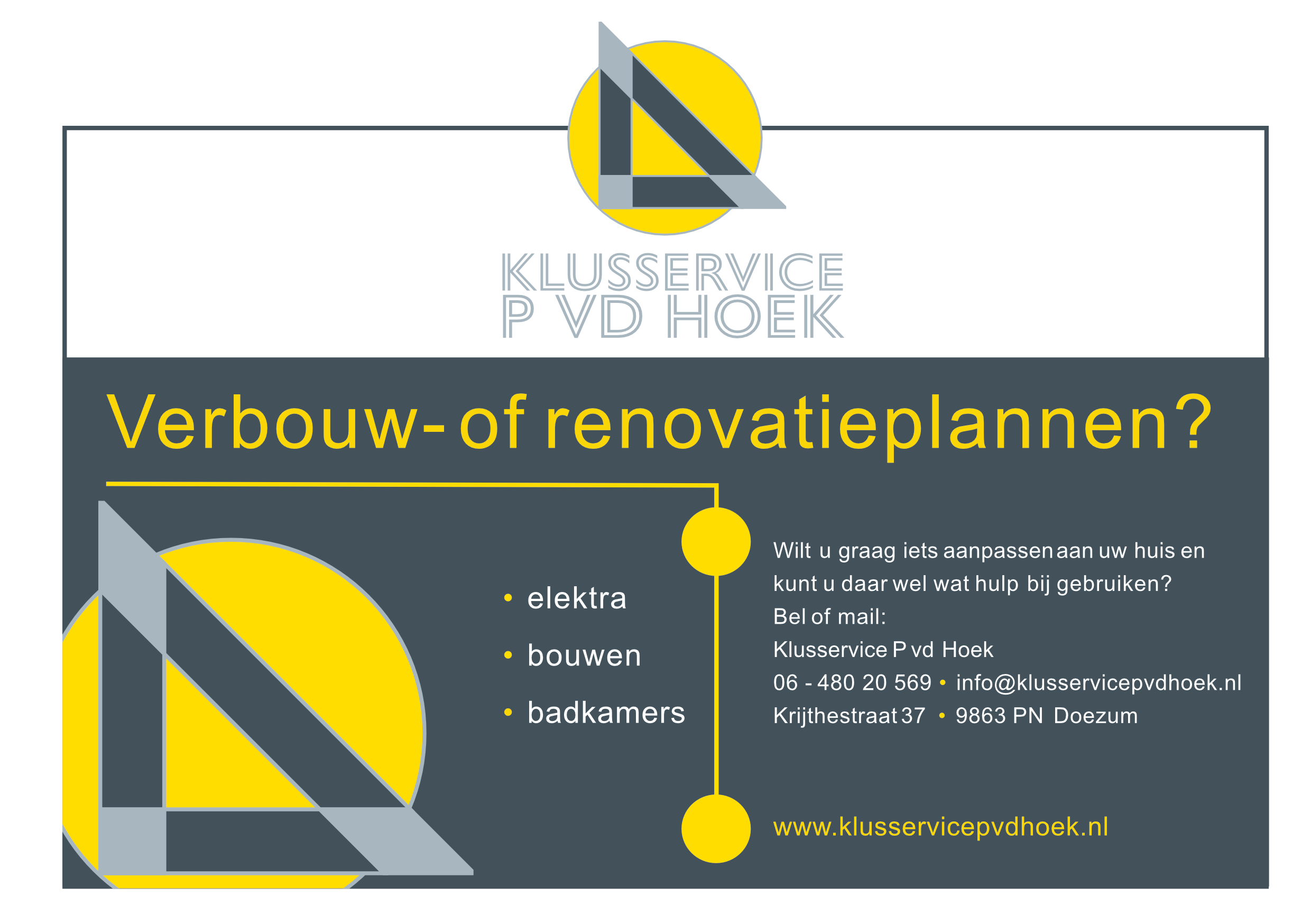 Klusservice P. vd Hoek